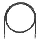 PANDUIT UTP6A2MBL Patch Cord in Rame- Cat 6A- Black UTP Cable- 2 meters