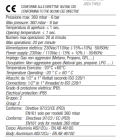 TECNOCONTROL AV032FO-EC Automatic gas solenoid valve 1"¼ Pmax 360 mbar-230Vca - Encapsulated coil and connector