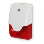 ELMO EL/6F Sirena piezo 12V in contenitore plastico con alta illuminazione a LED