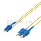 WP RACK WPC-FP0-9LCSC-020 SINGLE-MODE FIBER OPTIC BRACKET, 9/125μ LC-SC, 2 MT.