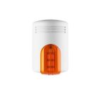 VENITEM 23.31.09 DUCALE LSP opaque white-orange EN50131-4 siren with patented anti-foam system and anti-puncture circuit