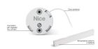 NICE E EDGE XSIK 0620 LDC Kit for the automation of small internal blinds