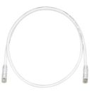 PANDUIT UTPSP1MY Patch Cord in Rame- Cat 6- Off White UTP Cable- 1 Meter