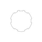 NICE 230.930001 Ogiva 98x2 / 100x3 / 101,6x3,6 / 102x3,5 ruota + c