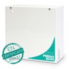 ELMO PREGIO2000 Centrale ibrida cablata/wireless a 104 ingressi in contenitore metallico
