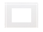 EELECTRON EEEP300790000-1 PLACCA 9025 3 MODULI, BIANCO LUCIDO (10PCS.)