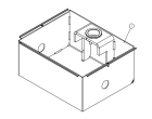 GIBIDI P9AX1320G CASSETTA FONDAZIONE AUTOPORTANTE SFUSA