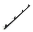 CARDIN CRENY1 Cremagliera in nylon con 4 asole sotto (30mm x 20m
