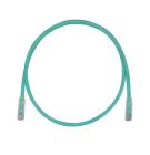 PANDUIT UTPSP2.5MGRY Patch Cord in Rame- Cat 6- Green UTP Cable- 2.5 Meter
