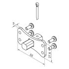 TTGO 625.10013/AX Perno quadro 10mm