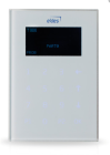 ELDES EDEKB2W Tastiera cablata LCD a sfioramento colore bianco, con retroilluminazione colore blu ad alta luminosità. Permetta la configurazione del sistema tramite un semplice e veloce menu guidato. 1 ingresso zona. Contatto antimanomissione.