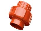 INIM FIRE CM 10915 Red union sleeve with ring nut for pipe inspection