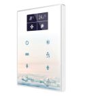 ZENNIO ZVI-TMDD-P Room controller + temperature, PVC frame