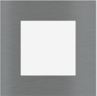 EKINEX EK-PQP-GBS Placca FF/71 (Form/Flank/NF) quadrata METALLO (ALLUMINIO) - 1 finestra