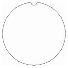 NICE 230.520001 Tondo 98x2 / 100x3 / 101,6x3,6 / 102x3,5 ruota + c