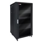 WP RACK WPN-RNV-22606-B Standing Audio Video Rack RNV Series 19 pollici 22U 600x600mm Mounted, Black RAL 9005