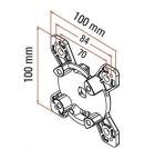 FAAC 132324 CLIP SUPPORT 100x100 MAX 15Nm