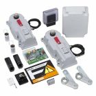 FAAC 106747445 POWER KIT 24V SAFE Automazione Cancello Battenti Interrato - Ante fino a 2-3,5m 