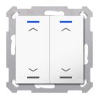 MDT RF-TAL55T202.A1S RF KNX+ Taster Light 55 2T, Secure, +T, b.brill.
