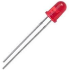 GIBIDI P9ELED3R-200 LED LUCE ROSSA 3mm