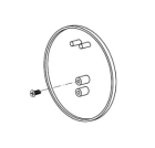NICE 525.30096 White cover kit for Acmeda S60|80