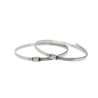 ELSNER 30235 Stainless steel clamps for pole mounting, 2 pcs.
