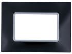 MAPAM 5003BL-2 Joy 5003BL-2 3P Black Glass Plate