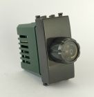 MAPAM 606N 500W Gem 606N Black Dimmer Switch
