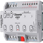 ZENNIO ZDI-RGBDX4 Lumento DX4 - LED dimming 4 channels and DIN-rail mounting
