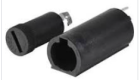 GIBIDI P9EFUSCSN-200 PORTAFUSIBILE 5x20 NERO
