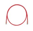 PANDUIT UTPSP2.5MRDY Patch Cord in Rame- Cat 6- Red UTP Cable- 2.5 Meter
