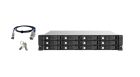 QNAP TL-R1220SEP-RP Enterprise-class 12Gb/s SAS storage expansion that supports multipath addressing and serial linking