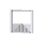 EKINEX EK-FLQ-GB Cornice quadrata metallo Flank