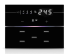 EELECTRON 9025GT307D03-R DOPPIO VETRO CUSTOM - 3 MODULI - DISPLAY RESIDENZIALE - NERO