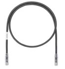 PANDUIT UTP6A7MBL Copper Patch Cord- Cat 6A- Black UTP Cable- 7m