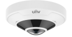 UNIVIEW UNV-IPC868ER-VF18 Telecamera dome fissa Fisheye 4K Ultra HD antivandalo
