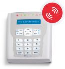 AVS ELECTRONICS 1111140 A500 XS4  Tastiera LCD smart colore bianco con ricevitore radio bidirezionale integrato