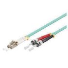 WP RACK WPC-FP3-5LCST-050 FIBER OPTIC MULTIMODE PATCH CORD 50/125 LC-ST, 5 MT. OM3