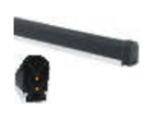 GIBIDI 70650 DSF200 Bordo conduttivo con resistenza 8K2 completo H=40 - L= 2 m