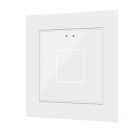 ZENNIO ZVIF55X1V2GW ZVIF55X1V2GW Flat 55 X1 V2 Backlit capacitive touch switch (55 x 55 mm), 1 button, gloss white