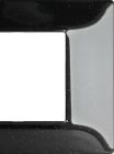 MAPAM 6002-19 Gem 6002-19 2P Black Glitter Technopolymer Plate