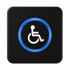 ABTECNO APE-791/371141 pittogramma disabili' per cleanswitch colore bianc