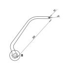 FAAC 105731 COPPIA BRACCI NIGHT&DAY TIPO ND6 BIANCO