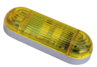 ABTECNO APE-550/1040 MICRO FLASH 12/24 YELLOW FLASHING LIGHT