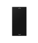 JUNG LS402TSAPSWM Copritasto per modulo sensore 2 canali-c. simb. mod. LS990- nero grafite opaco