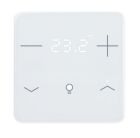 ELSNER 71160 KNX eTR 205/206 Light Pulsante per il controllo della temperatura e luce, bianco