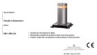 FAAC 116036 DISSUASORE J275 HA_V2 H600 INOX SATINATO