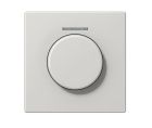 JUNG LS1940KO5LG Cover with light outlet for KNX rotary button - light grey