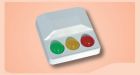 VIMO KRO320 Ripetitore ottico 12Vcc 39mA - 24Vcc 49mA Rosso - Giallo - Verde Fissa