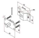 FAAC 132311 THREADED HOLE BRACKET+SQUARE PIN KIT